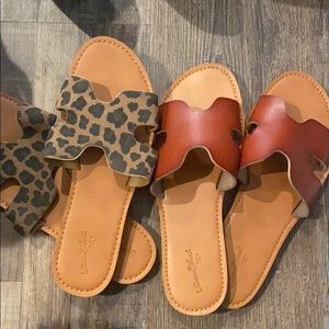 Almost new sandals, size 8.5